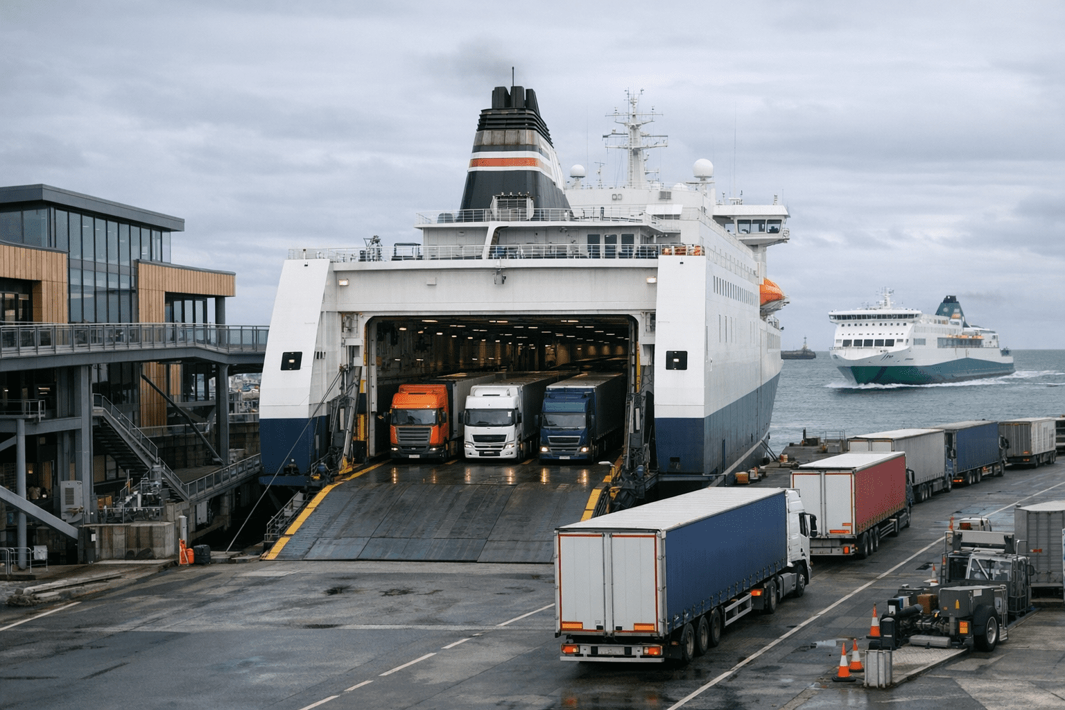 DFDS prideda trečią laivą Rosslare-Dunkerko maršrutui krovinių vežėjams