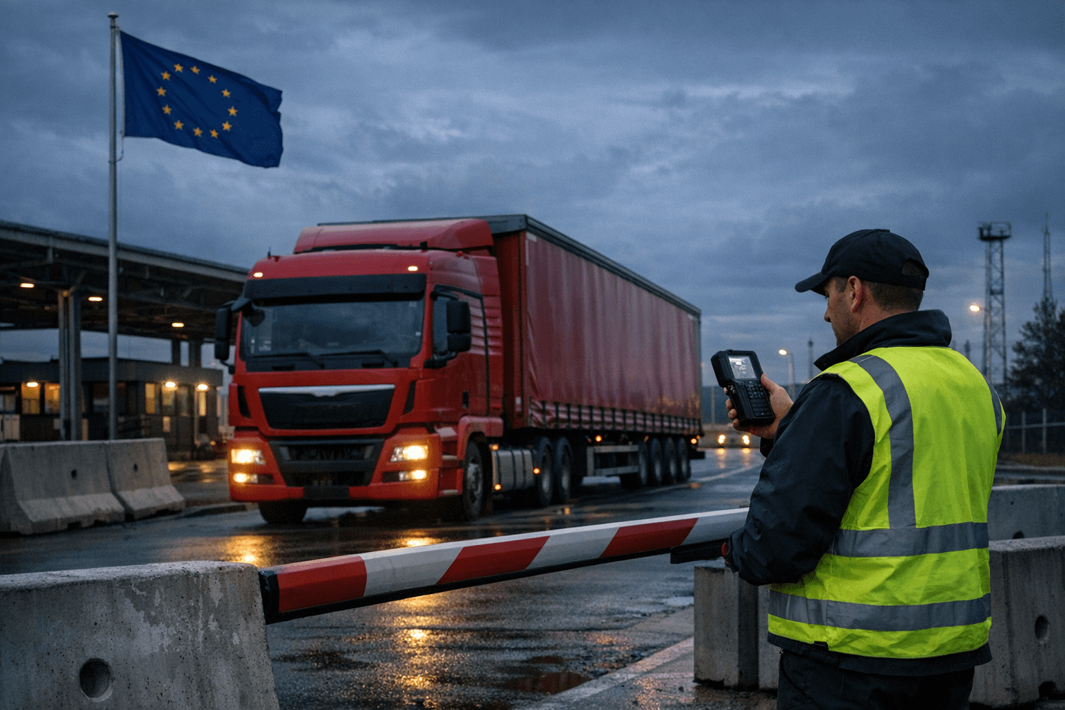 EES pasienio kontrolė dabar veikia visoje ES – ką sunkvežimių operatoriai turi žinoti
