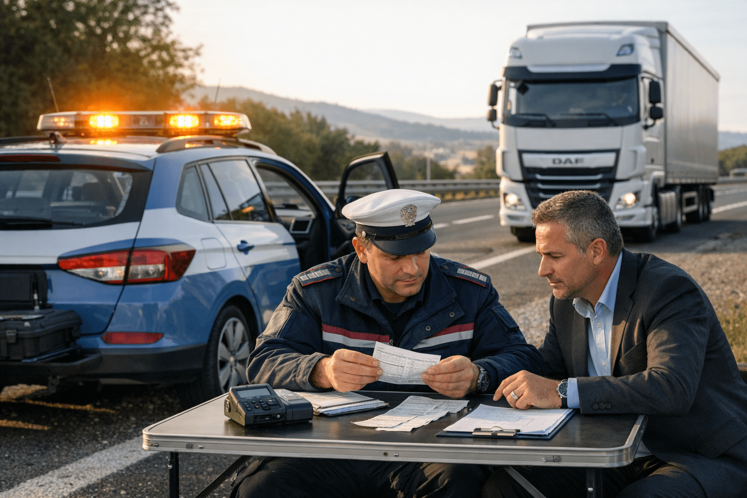 Italijos valdžios institucijos uždėjo 85 740 eurų baudą transporto įmonei už tachografo pažeidimus