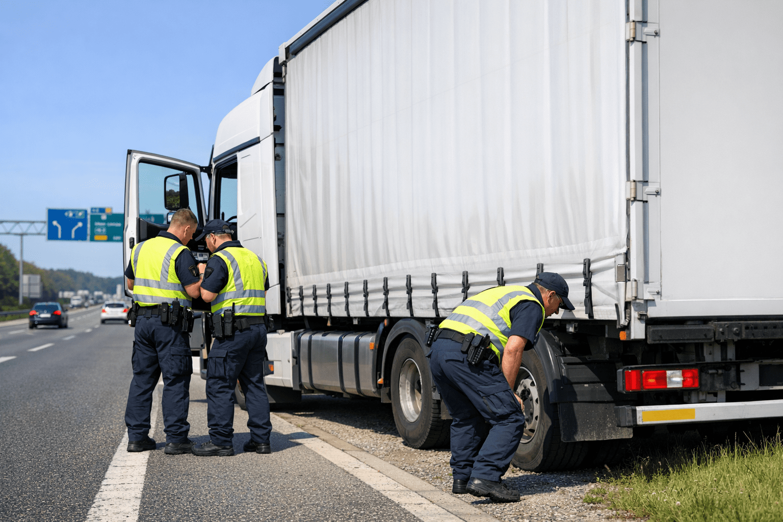 ROADPOL pradeda visą Europą apimančią sunkvežimių patikros savaitę gegužės 4–10 d.