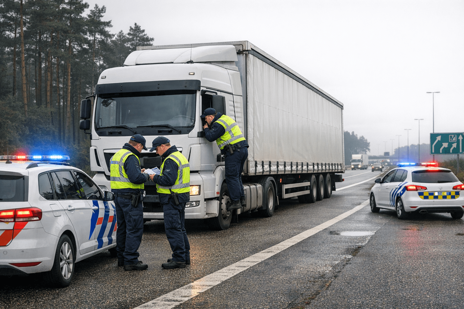 ROADPOL sunkvežimių patikrinimai Europoje prasideda gegužės 4 d., pirmadienį — laivyno vadovai raginami pasiruošti